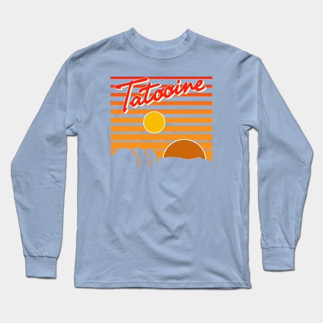 Tatooine Long Sleeve T-Shirt by old_school_designs